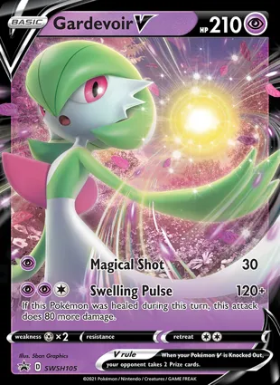 Gardevoir V SWSH105 Sword & Shield Promos