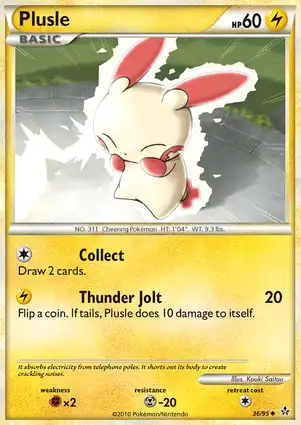 Plusle 36/95 Unleashed