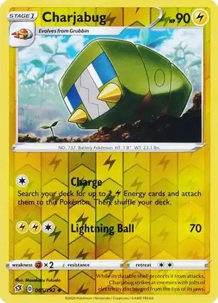 Charjabug 065/192 Rebel Clash