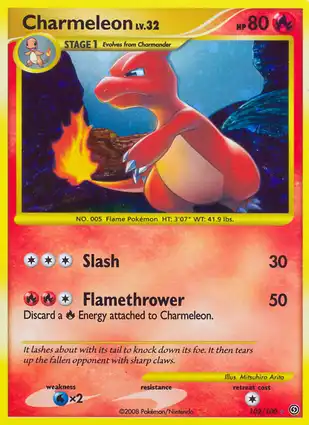 Charmeleon 102/100 Stormfront