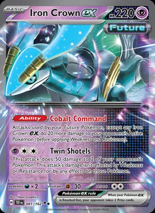 Iron Crown ex 081/162 Temporal Forces