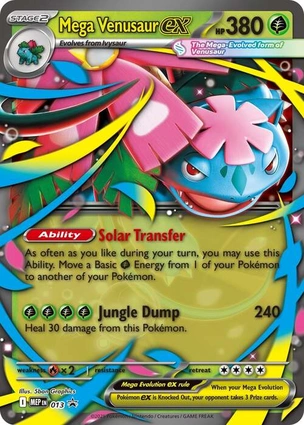 Mega Venusaur ex 013 Mega Evolution Promos