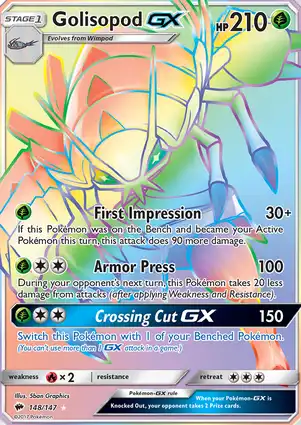 Golisopod-GX 148/147 Burning Shadows