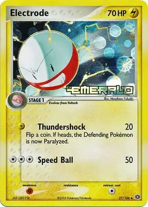 Electrode 27/106 EX Emerald