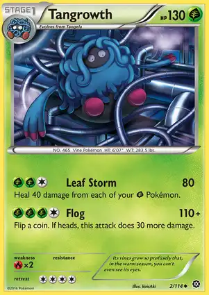 Tangrowth 2/114 Steam Siege