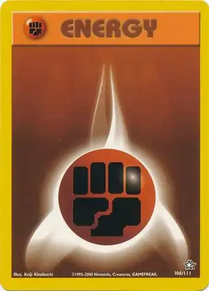 Fighting Energy 106/111 Neo Genesis