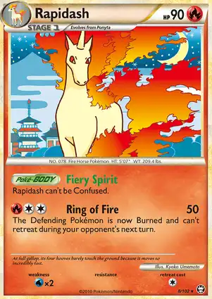 Rapidash 8/102 Triumphant