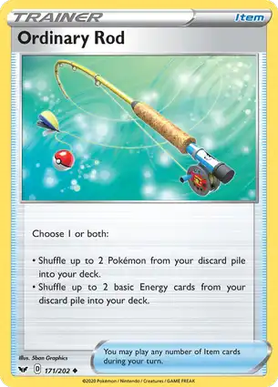 Ordinary Rod 171/202 Sword & Shield