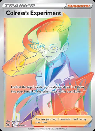 Colress's Experiment 205/196 Lost Origin