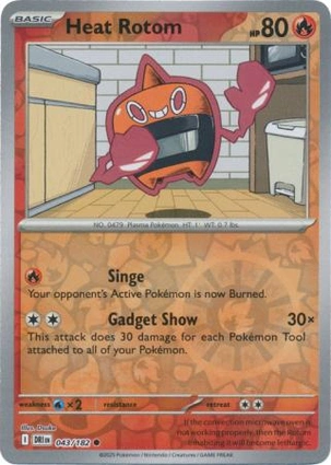 Heat Rotom 043/182 Destined Rivals