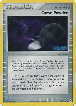 Curse Powder 80/115 EX Unseen Forces