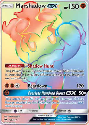 Marshadow-GX 156/147 Burning Shadows