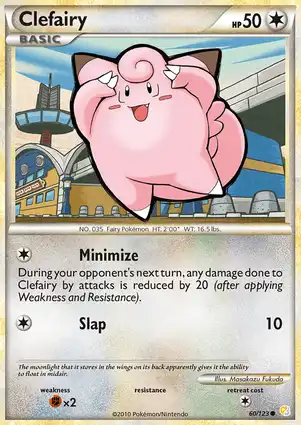 Clefairy 60/123 HeartGold & SoulSilver