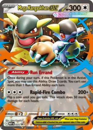 Mega Kangaskhan ex 025 Mega Evolution Promos