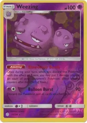 Weezing 77/236 Cosmic Eclipse