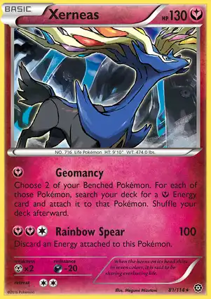 Xerneas 81/114 Steam Siege