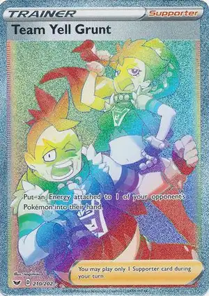 Team Yell Grunt 210/202 Sword & Shield