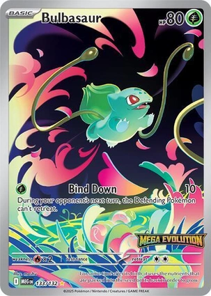 Bulbasaur 133/132 Mega Evolution