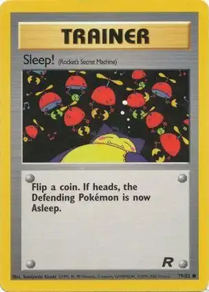 Sleep! 79/82 Team Rocket