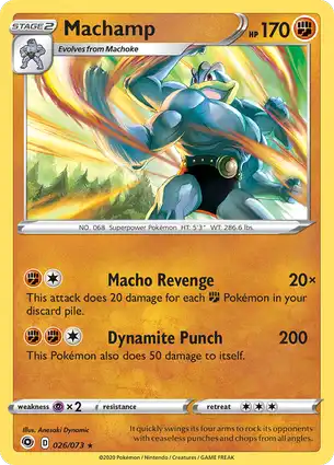 Machamp 026/073 Champion's Path