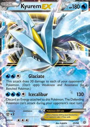 Kyurem-EX 25/98 Ancient Origins
