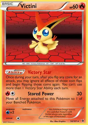 Victini 14/101 Noble Victories