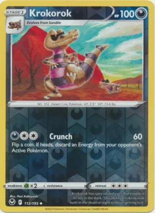 Krokorok 112/195 Silver Tempest