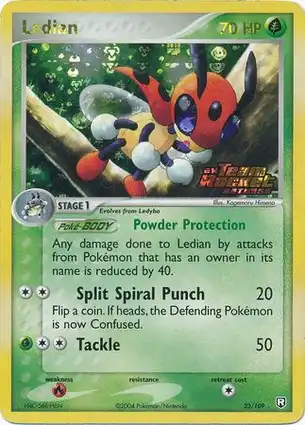 Ledian 23/109 EX Team Rocket Returns