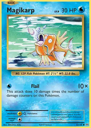 Magikarp 33/108 Evolutions