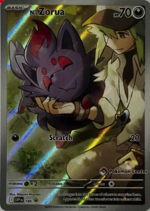 N's Zorua 189 Scarlet & Violet Promos