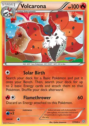 Volcarona 17/98 Ancient Origins