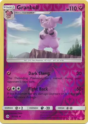 Granbull 91/149 Sun & Moon