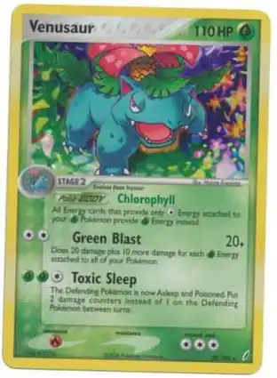 Venusaur 28/100 EX Crystal Guardians