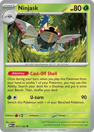 Ninjask 017/132 Mega Evolution