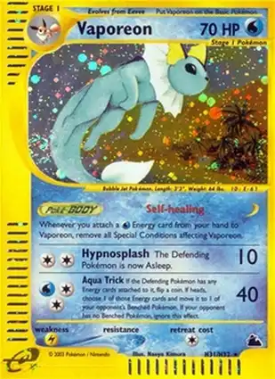 Vaporeon H31/H32 Skyridge