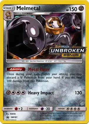 Melmetal SM181 Sun & Moon Promos