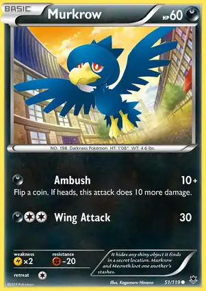 Murkrow 51/119 Phantom Forces