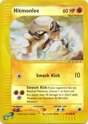 Hitmonlee 81/165 Expedition Base Set