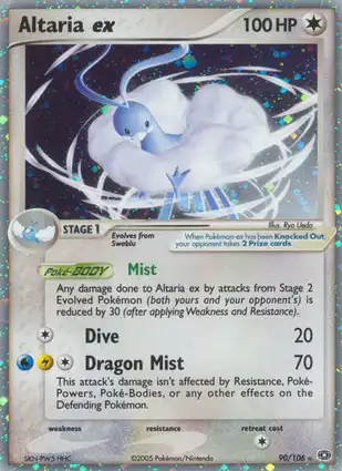Altaria ex 90/106 EX Emerald