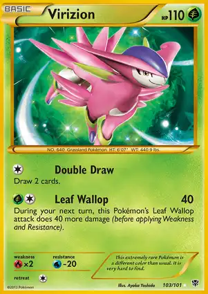 Virizion 103/101 Plasma Blast