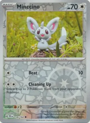 Minccino 136/162 Temporal Forces