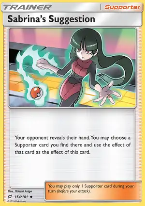 Sabrina's Suggestion 154/181 Team Up