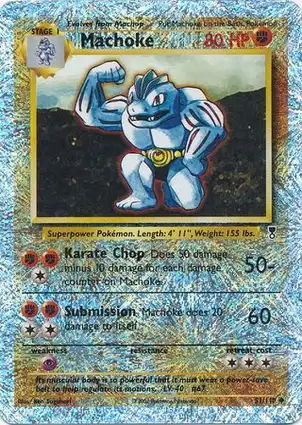 Machoke 51/110 Legendary Collection