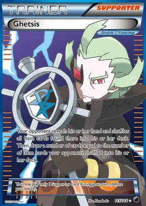 Ghetsis 115/116 Plasma Freeze