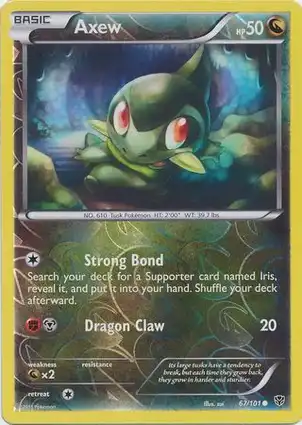 Axew 67/101 Plasma Blast