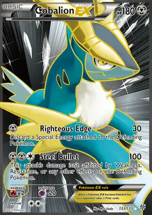 Cobalion-EX 133/135 Plasma Storm