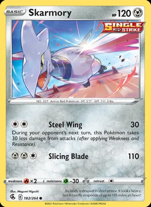 Skarmory 182/264 Fusion Strike