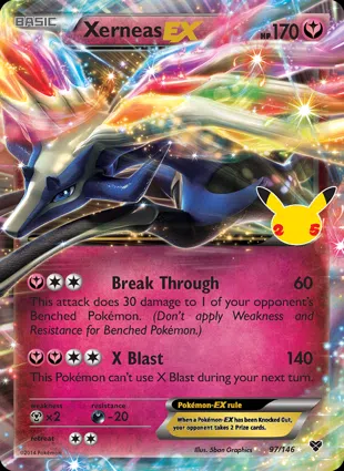 Xerneas-EX 97/146 Celebrations