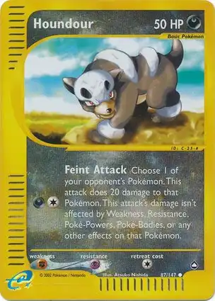 Houndour 87/147 Aquapolis