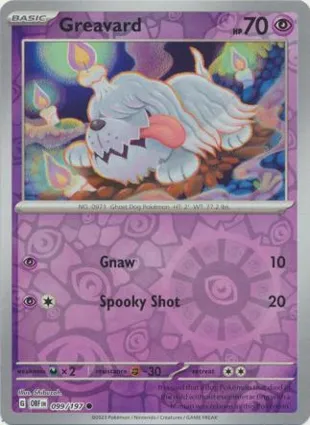 Greavard 099/197 Obsidian Flames